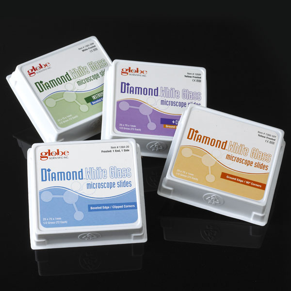 Diamond® White Glass Microscope Slides