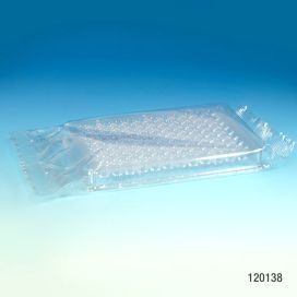 Microtitration Plate, 96-Well, V-Bottom, PS, STERILE, Individually Wrapped