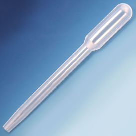 Transfer Pipet, Wide Bore, Large Bulb, 125mm, 5.5mm Tip Inner Diameter, 500/Dispenser Box, 10 Boxes/Case