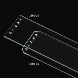 Microscope Slides, Diamond White Glass, 25 x 75mm, 90° Ground Edges, Plain