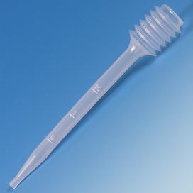 Transfer Pipet, 7.0mL, Bellows, Bulb Draw - 4.8mL