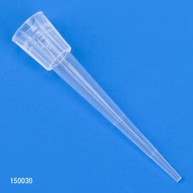 Certified Pipette Tips, 0.1-10uL, Low Retention, Universal, Natural, 31mm, STERILE, Racked, 96/Rack, 10 Racks/Box