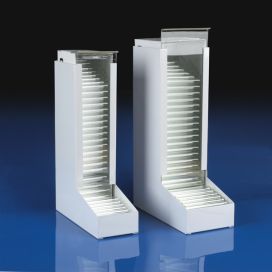 Dispenser, for 10x75mm and 12x75mm Glass Culture Tubes, Metal