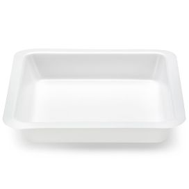 Square Weighing Boat, Anti-static, 135 x 135 x 24mm, 250ml, Square Flat Bottom, White