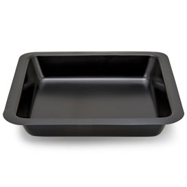 Square Weighing Boat, Anti-static,135 x 135 x 24mm, 250ml, Square Flat Bottom, Black