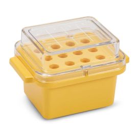 Mini Cooler, -20°C, 12-Place (3x4) for 1.5mL Tubes, Yellow