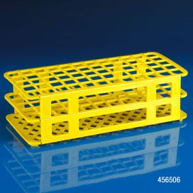 Rack, Tube, 16/17mm, 60-Place, PP, Yellow