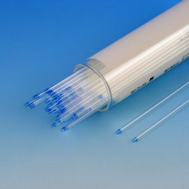 Capillary Tube, Microhematocrit, Soda Lime Glass, Blue Tip, Plain