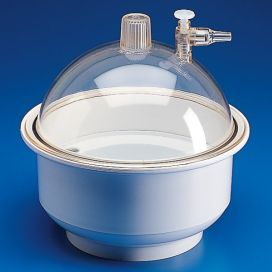 Desiccator, PP, Base with PC Lid, 150mm