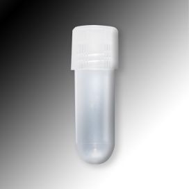 Sample Tube, 2mL, External Threads, PP, Round Bottom