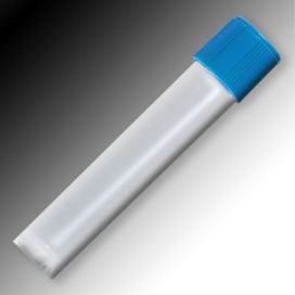 Sample Tube, 3mL, External Threads, PP, Round Bottom, Self-Standing