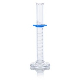 10mL Graduated Cylinder, Globe Glass, Class B, 4/Box, 24/Case