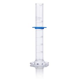 50mL Graduated Cylinder, Globe Glass, Class B, 4/Box, 24/Case