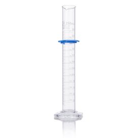 250mL Graduated Cylinder, Globe Glass, Class B, 2/Box, 12/Case