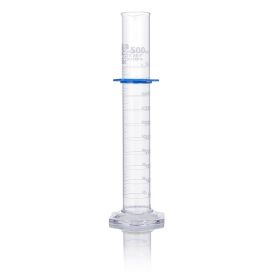 500mL Graduated Cylinder, Globe Glass, Class B, Each, 8/Case