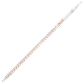 25mL Serological Pipette, Globe Glass, Reusable, Class A, 0.1 Graduations, White Band