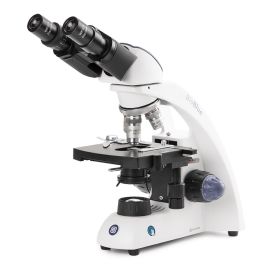 BioBlue binocular microscope SMP, 4/10/S40/S100x objectives w/ mech stage