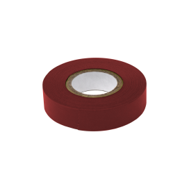 Labeling Tape, 1/2" x 500" per Roll, 6 Rolls/Box, Dark Red