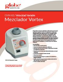 Folleto para Mezclador Vortex GVM-AS